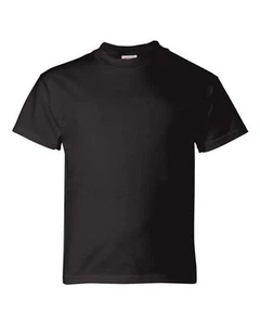 Kids T-Shirt - Crewneck Cotton Short Sleeve Athletic Shirt for Boys and Girls - Picture 1 of 5