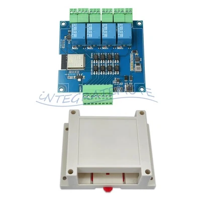 4/8channel ESP32 RS485 Modbus WIFI Bluetooth Relay Optocoupler Isolation Module - Image 1 of 4