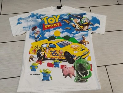 Modern Toy Story/Nascar All Over Print size XL On Giants By Tee Jays Label  - Image 1 of 4
