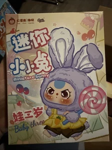 Miniatur Hase Baby drei Blindbox ungeöffnet - Bild 1 von 3
