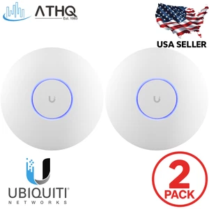 PACK OF 2 Ubiquiti UniFi U6+ Plus Wi‑Fi 6 PoE Gigabit Wireless Access Point NEW - Picture 1 of 11