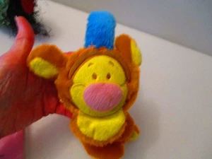 Tigger Ohrenschützer Disney blau und orange mit gelbem Plüsch - Bild 1 von 3
