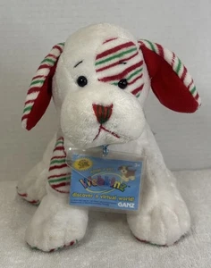 Peluche cane GANZ Webkinz cucciolo menta piperita HM467 con codice sigillato - Foto 1 di 10