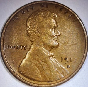 1917-S Lincoln Wheat Cent - Bild 1 von 5