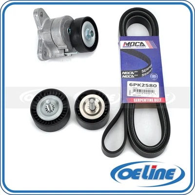 Kit de componentes de transmisión por correa Serpentine para Jeep Compass Dodge Caliber Chrysler Foto 1 de 4