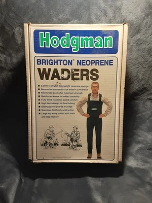 Hodgman Brighton Neoprene Waders STYLE 13443 Stocking Foot Size: Medium  - Image 1 of 4