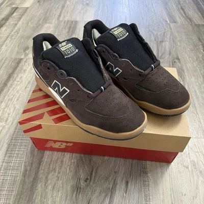 New Balance Numeric 1010 Tiago Lemos Brown Black NM1010BN Men’s Size 9 - Image 1 of 4