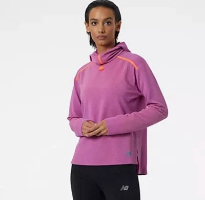 NEW BALANCE Q Speed Shift Sudadera con Capucha Mujer Magenta Talla Mediana Nueva con Etiquetas Foto 1 de 4