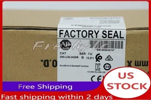 Allen-Bradley 2080-LC50-24QWB Micro850 24 I/O EtherNet/IP Controller New Sealed - Picture 1 of 9