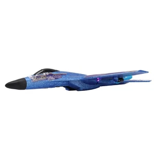 14+ Years RC Airplane Model Fighter Jet Foam Remote Control Blue - Picture 1 of 12