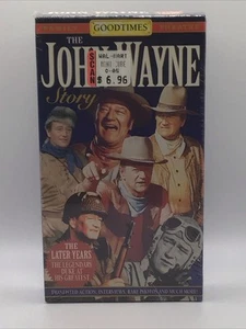 John Wayne Story The Later Years 1994 Goodtimes VHS Neu Versiegelt - Bild 1 von 2