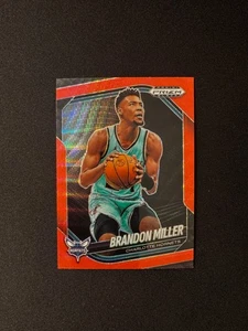 2024 Prizm Black Brandon Miller #81 Ruby Wave - Picture 1 of 2