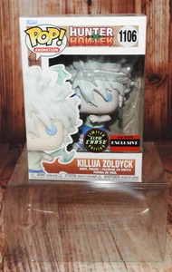 Funko Pop #1106 Killua Zoldyck AAA Eclusive Chase Glow GITD hunterxhunter - Picture 1 of 11