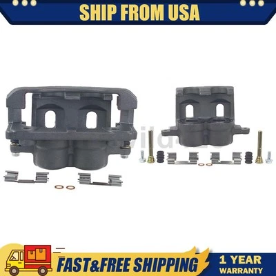 2 件 Cardone Reman 前盘式制动卡钳 适用于 INFINITI QX56 2004 2005 2006 — 第 1/4 张图片
