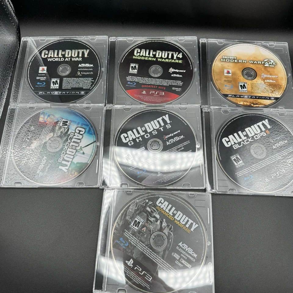 Sony PlayStation 3 PS3 Call Of Duty Bundle Lot Of 7 Games All Tested And Working - Image 1 of 1
