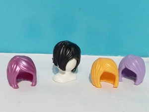 PLAYMOBIL x4 PELUCAS VARIAS SEÑORA PRINCESA CITY MUJER DAMA CHICA MODELO HADA - Imagen 1 de 1