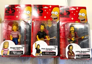 NECA The Simpsons The Who 25 Greatest Guest Stars Figures set 3 Roger Pete John - Picture 1 of 4