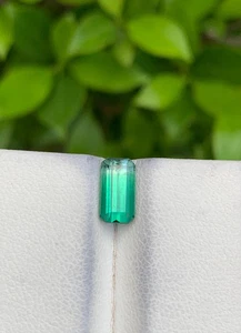 Natural Bi-Color Tourmaline from Afghanistan, 1.85 carats loose gemstone - Picture 1 of 4