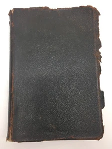 Vintage 1900 Heilige Bibel roter Buchstabe Lehrerausgabe Pron Nelson Leder antik - Bild 1 von 11