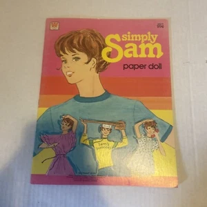 Simply Sam Paper Doll Whitman Vintage Original Paper Doll 1980 - Picture 1 of 8