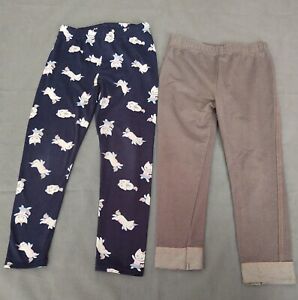 Little Girls Leggins And Pajama Bottoms Size 6 /6X lot of 2