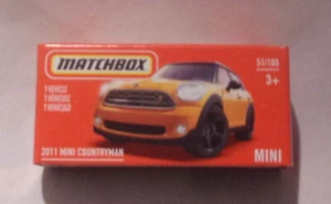 KKar Matchbox - 2020/21 Power Grabs - 2011 Mini Countryman - Orange - Picture 1 of 3