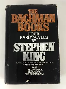 The Bachman Books Stephen King 1st ed/5th print 1985 HC DJ 19.95 NAL see details - Imagen 1 de 15