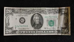 Rare Collectible 1969 $20 Dollar Bill C Series Chicago - Picture 1 of 2