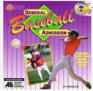 Juego de béisbol MLB admisión general vintage CD-ROM muy buen estado jugar pelota - Imagen 1 de 1