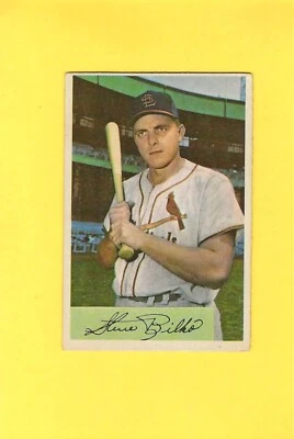 1954 Bowman #206 Steve Bilko Cardinals EX - Image 1 of 2