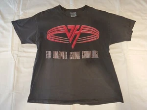 1991 91 Van Halen Concert Tour Shirt XL For Unlawful Carnal Knowledge Pine Knob - Picture 1 of 10