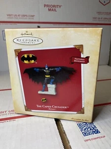 Hallmark Keepsake DC Comics Batman Il crociato incappucciato si muove 2004 - Foto 1 di 9