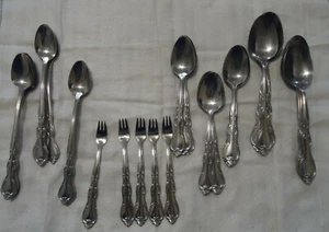 Towle ROMANCE Stainless Supreme Cutlery Korea 38 pcs - Picture 1 of 8