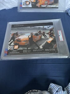 TONY STEWART AUTO 8x10 NASCAR HOME DEPOT PSA DNA Race Team Signed Photo - Picture 1 of 18