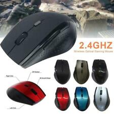 1* Wireless Optical Mouse Mice USB Receiver Fit PC NEW Computer Laptop R0G5
