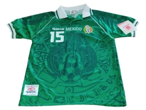 Jersey México Copa 1999 Firmada Luis Matador Hernández COA - Picture 1 of 3