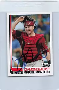 2013 Topps Archives #74 Miguel Montero Diamondbacks signiertes Autogramm *F7630 - Bild 1 von 1