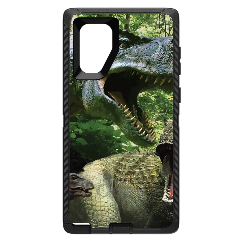 OtterBox Defender 适用于 Galaxy Note(选择型号)T-Rex 恐龙猛禽 — 第 1/1 张图片