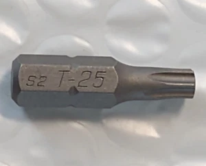 MATCO TOOLS S2-T25, T25 TORX BIT *TAMPER RESISTANT* - Picture 1 of 8