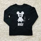 Nwt Disney Halloween Boo Sequin Mickey Mouse Ghost T-Shirt For Boys/Girls, Sz Xl
