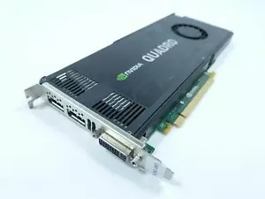 PNY VCQK4000-T Quadro K4000 3GB GDDR5 PCIe Dual DisplayPort Graphics Card - Picture 1 of 2