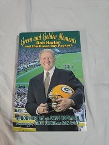 Green & Golden Moments Bob Harlan Green Bay Packers Hardcover Football Book - Picture 1 of 7