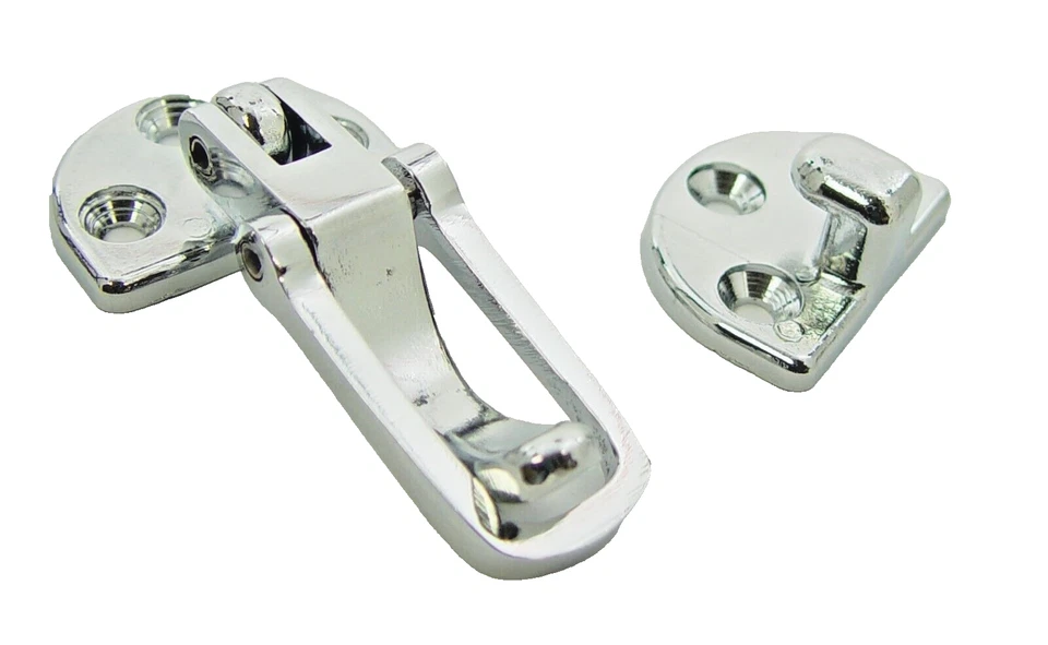 Cierre para la parte superior cromado para Volkswagen Convertible Thing 1973-1974 Foto 1 de 2