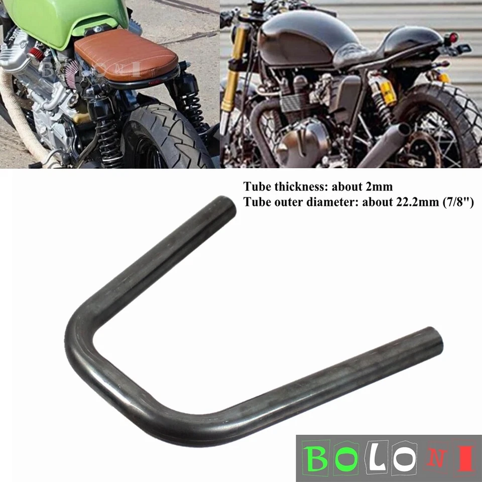 Rear Seat Frame Hoop Loop For Kawasaki KZ400 KZ550 K750 Z650 Honda CB Cafe Racer — 第 1/4 张图片