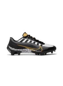Nike Vapor Edge Speed 360 Men Size 13 Black Metallic Gold Cleats DQ5110-002 New - Picture 1 of 6