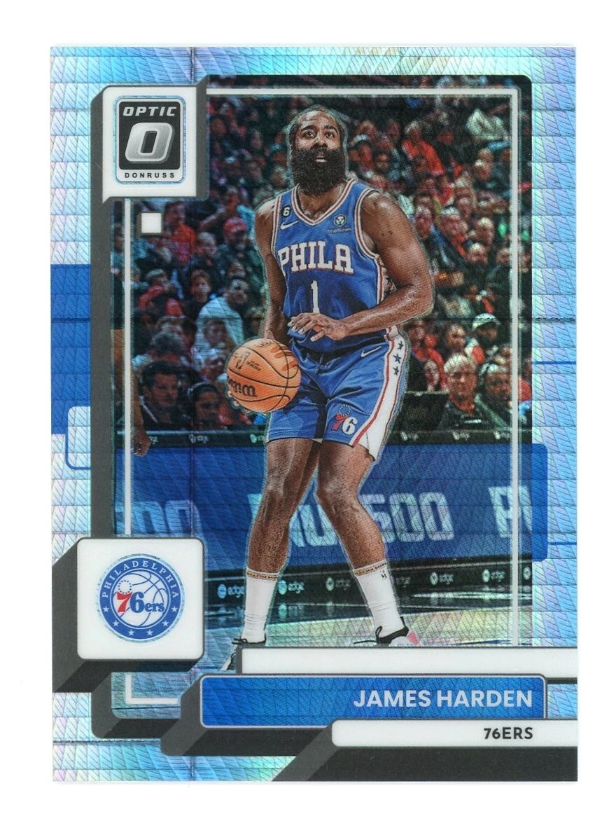 2022-23 Panini Donruss Optic #22 James Harden Lucky Envelopes Prizm /8 SP