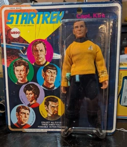 Capt. Kirk 1974 Mego Star Trek 8" Figure MOC 51200/1 - Picture 1 of 7