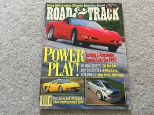 1997 Chevy Corvette, Audi A8, Acura NSX T Road and Track  Magazine - Picture 1 of 1