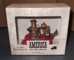2002 ROMAN INC VOL 1 TRANSPORT #5 STEAM FIRE ENGINE CHRISTBAUMSCHMUCK - Bild 1 von 4