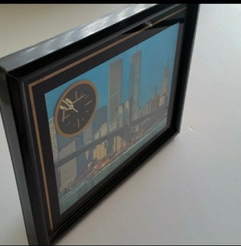 Word Trade Center Vintage  Clock 1986 Cover